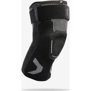 DECATHLON Ortéza na pravé/levé koleno stupeň zpevnění 2 4 ČERNÁ