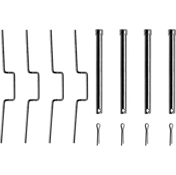 Přislušenství brzdového systému Sada příslušenství, obložení kotoučové brzdy BOSCH 1 987 474 614