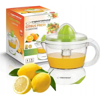 Lis na citrusy Odšťavňovač na citrusy Esperanza EKJ007 stříbrný/šedý 25 W