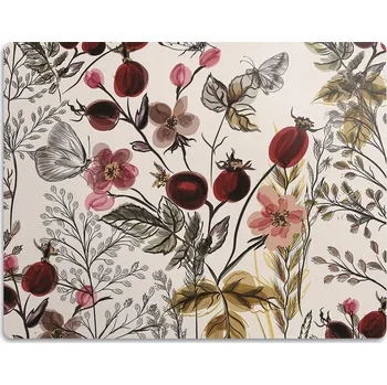 Miska pro psa Podložka pod misku Bluedecor červená 0 l