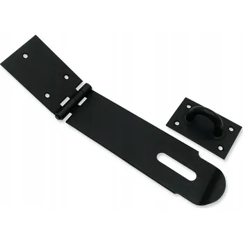 Visací zámek Závora s okem pro visací zámek 50x250mm ČERNÁ