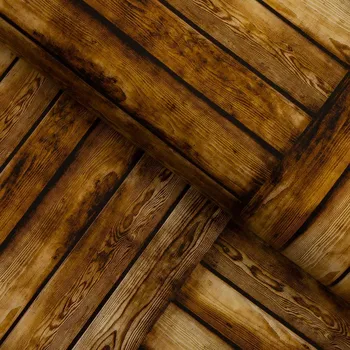 ubrus PVC ubrus Tmavě hnědé parkety PV-131 - metráž š. 140 cm