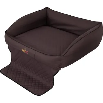 Pelíšek pro psa Kotec pro psy Hobbydog hnědá 110 cm x 90 cm