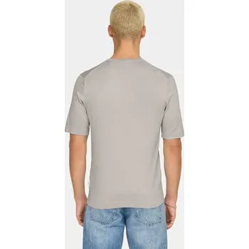 Pánské tričko Only & Sons T-Shirt Wyler 22022928 Béžová Regular Fit XL