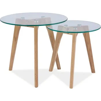 Konferenční stolek Stolek konferenční dub OSLO S2