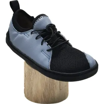 Dívčí polobotky Barefoot Pegres BF53 v1 - teniska modrá (misková podrážka), Pegres Velikost: 25