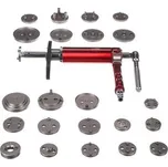 Pneumatický stlačovák brzdových pístů MECHANIC BRAKE SET PNEU 23, sada 23ks SIXTOL