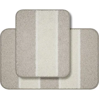 Koupelnová předložka LineaDue WAYMORE - Koupelnová předložka béžová Rozměr: 40x50 cm+50x80 cm