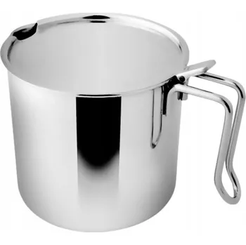 Hrnec Hrneček s víčkem 7 cm nerezová ocel