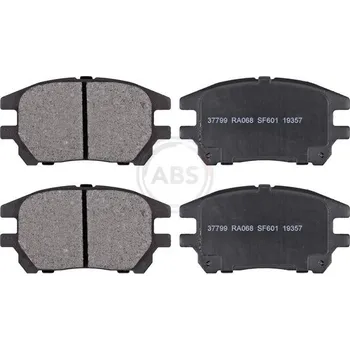 Brzdová destička Sada brzdových destiček, kotoučová brzda A.B.S. 37799