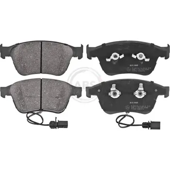 Brzdová destička Sada brzdových destiček, kotoučová brzda A.B.S. 35172