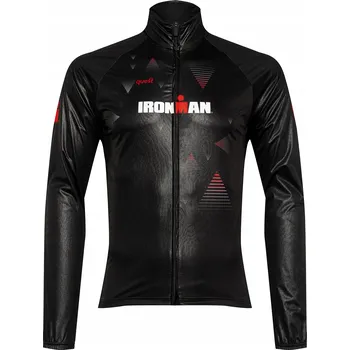 Cyklistická bunda Pánská cyklistická bunda Quest Pro IRONMAN black M