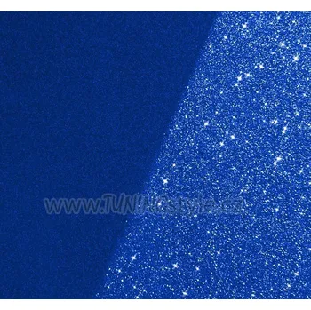 Tapeta Fólie modrá matná na Slunci třpytivá metalická 150x180cm samolepící