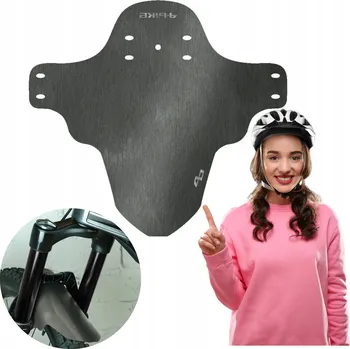 Blatník na kolo Přední blatník 4Bike G-18 stříbrný