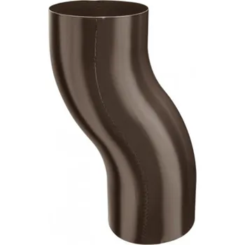 okap KJG koleno soklové 100 Barva: RAL 3009 - Tmavě červená