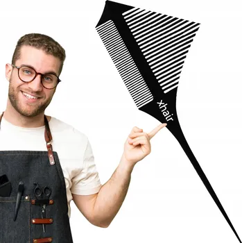 hřeben Hřeben na melír a balayage trojúhelníkový xhair černý