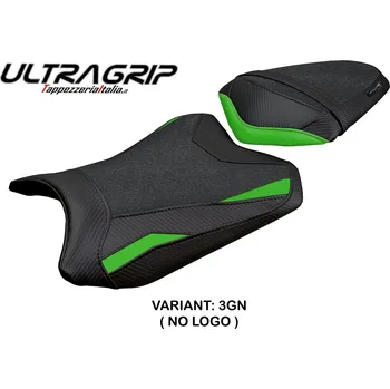 Moto sedlo TPZ Italia potah sedla Kawasaki Ninja 300 (13-17) Aliko ultragrip model potah sedla: bez loga 3GN (green)