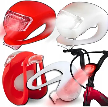 Cyklosvítilna SVĚTLO NA KOLO ZADNÍ PŘEDNÍ USB SADA LED