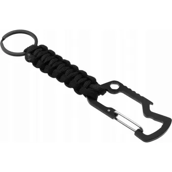 PARACORDOVÁ KARABINA PŘÍVĚSEK NA KLÍČE NA KLÍČE PRO PŘEŽITÍ