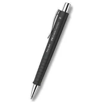 Kancelářské potřeby Kuličkové pero Faber Castell Poly Ball - černá