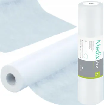 podložka na cvičení Podložka MEDIXPRO LITE 70 cm x 50 m, bílá