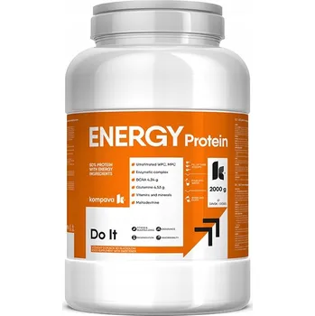 Protein PROTEIN PRO RŮST SVALOVÉ HMOTY ENERGY Protein Kompava - jahoda