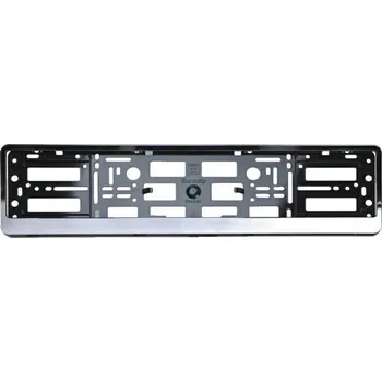 Chromový rámeček z pružného plastu na CZ SPZ značku