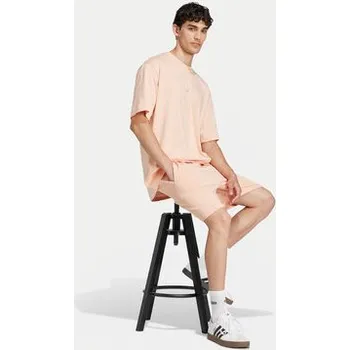 Pánské tričko adidas T-Shirt Zwide Graphic JD5828 Korálová Loose Fit L