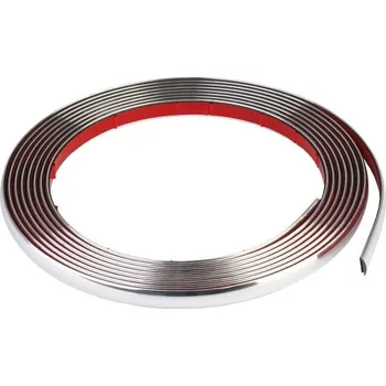 Lišta karosérie Samolepící lišta chromovaná 5m, 10mm