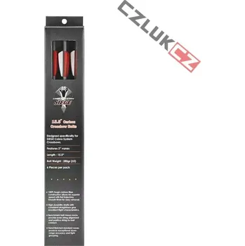 Ek PoeLang Carbon Cobra Siege 15,5" - 6ks (Sada šípů Ek PoeLang Carbon Cobra Siege 15,5" - 6ks)