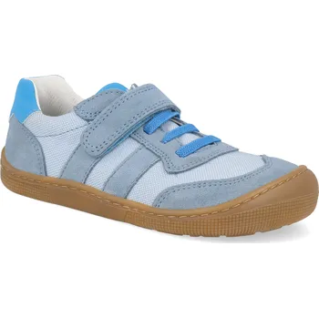 Barefoot dětské tenisky Koel - Dylan II Textile Celeste modré Velikost: 24