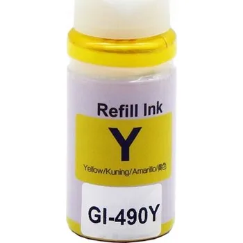 Inkoust GI 490Y 70ml Yellow pro Canon Pixma G3400 G3410 G3411 G2411 G1411 G2400