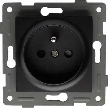 Elektrická zásuvka Elektrická Zásuvka MIUUN černá