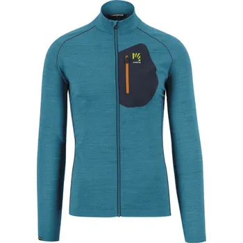 Pánská mikina KARPOS Pomedes Tech Full-Zip Fleece, Larkspur velikost: L