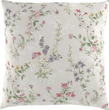 Polštář Kvalitex Dekorační polštář FLORENCE šedá Abmessungen der Kopfkissenbezüge: 50x50cm