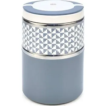 Termoska IRIS Barcelona Nerezová termoska na jídlo 0,9 l, modrá