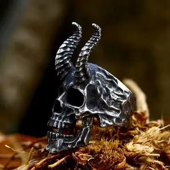 Prsten prsten Devil Skull - 13