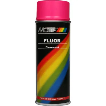 Barva ve spreji Motip Fluor růžový 400ml