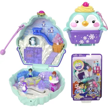 Hračka Mattel Polly Pocket Sada Sněžný tučňák HRD34