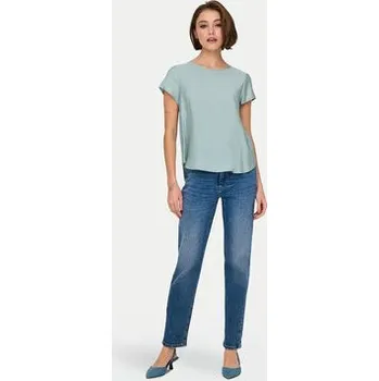 Dámské tričko ONLY T-Shirt Aya 15339742 Zelená Regular Fit XS