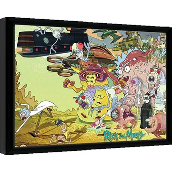 Plakát Obraz na zeď - Rick a Morty
