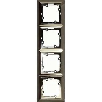 Timex-Elektro čtyřnásobná stříbrná Rámeček