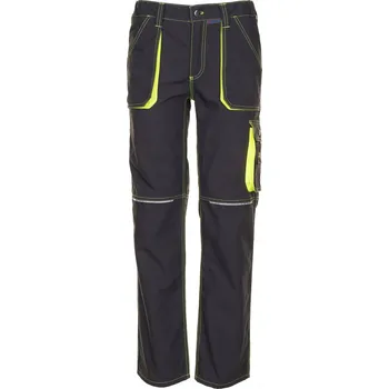 Pracovní obuv Pracovní kalhoty do pasu Planam Basalt Neon r50