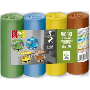 Pytle na odpadky Pytle na odpadky Anna Zaradna 35 l 80 ks