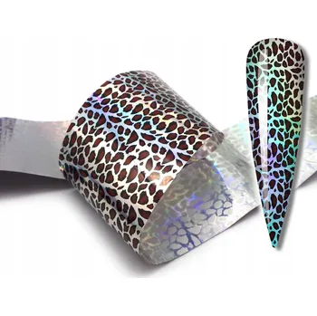Příslušenství pro čtečku elektronické knihy PŘENOSOVÁ FÓLIE 100cmx4cm LEOPARD SPOT HOLO