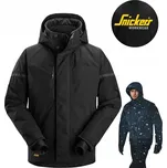 Zateplená bunda s kapucí AllroundWork Snickers 1112 Černá, velikost XS