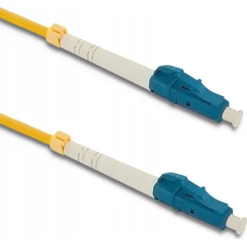 Síťový kabel Optický patchcord LC/UPC - LC/UPC Qoltec 54326 3 m žlutý
