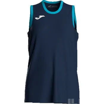 Fotbal Dámský basketbalový dres JOMA CANCHA, barva tmavě modrá - světle modrá, velikost S