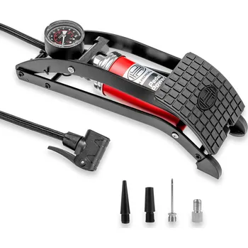 pumpička Nožní pumpička jednopístová s manometrem 7 BAR HEYNER PEDAL MAX PRO, 215000