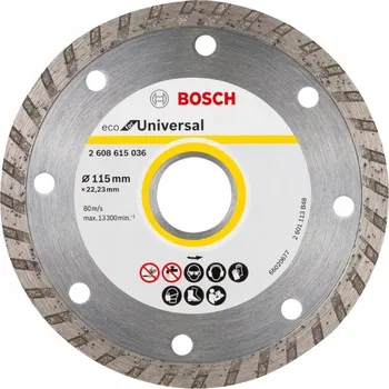 Řezný kotouč BOSCH DIAMANTOVÝ KOTOUČ 115 ECO for Universal Turbo Beton Cihla pro STIHL